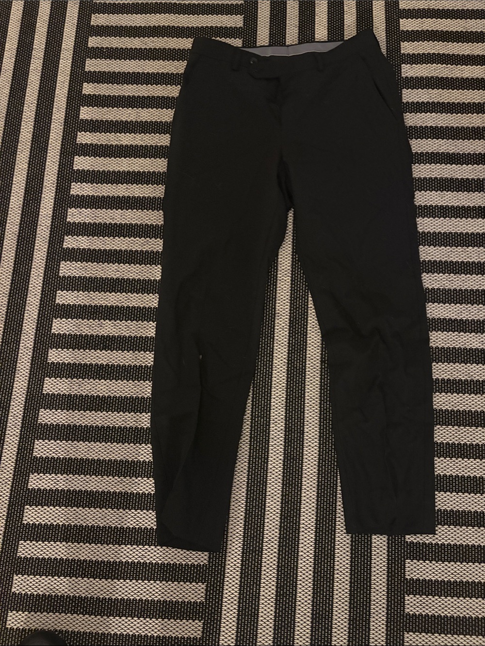 Bar III Black Slim Dress Pants